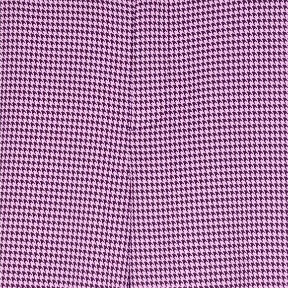Zara Purple Checkered Flare Pants - Picture 5 of 7